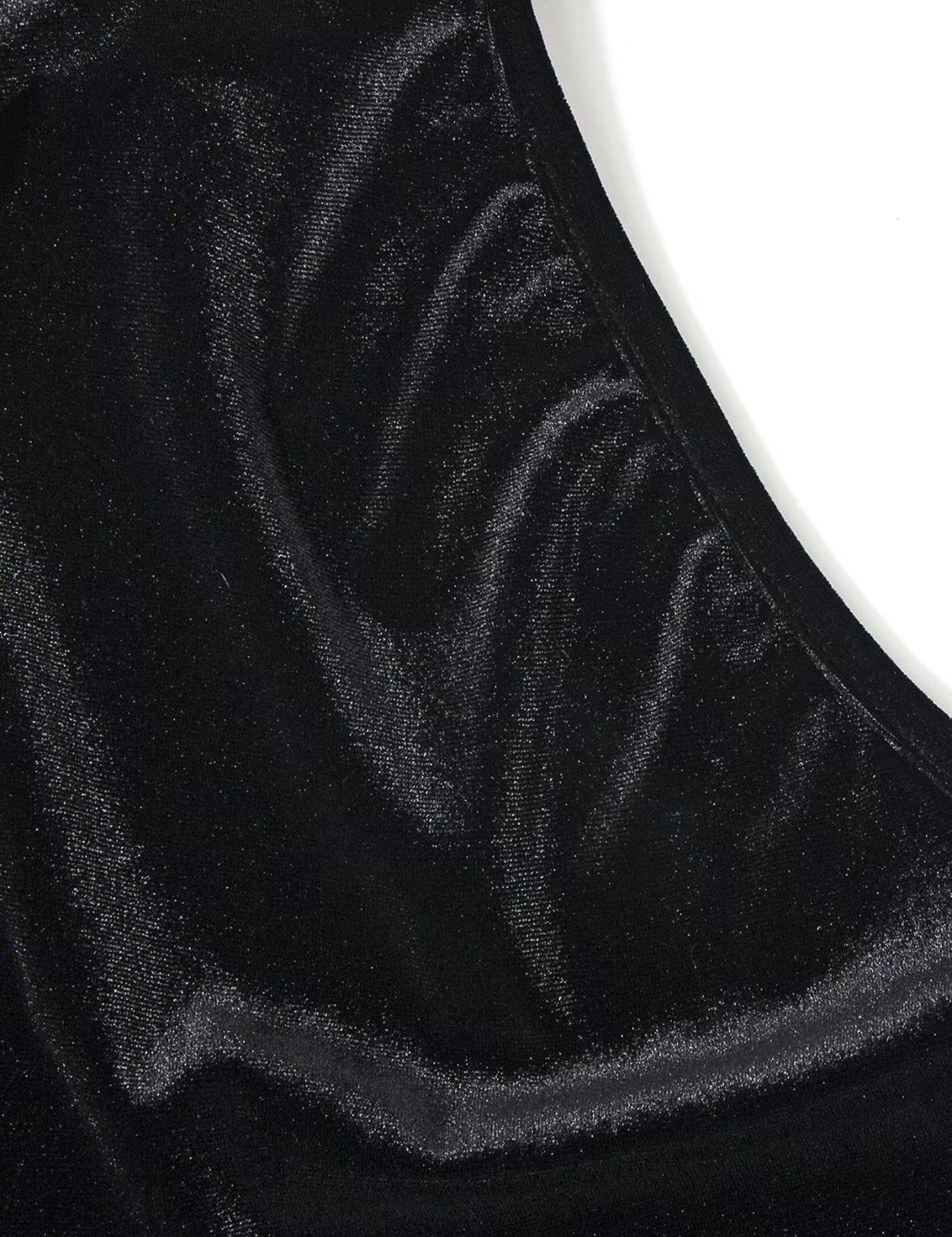 Woman's Sheer Flare Leg Halter Neck Tulle Black Jumpsuit