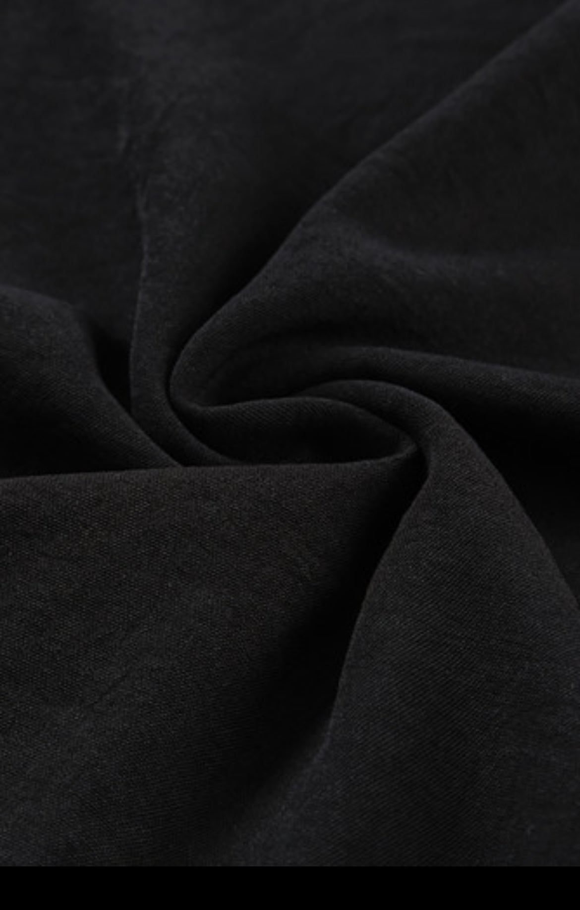 Black V-Neck Knotted Shoulder Sleeveless Shirt