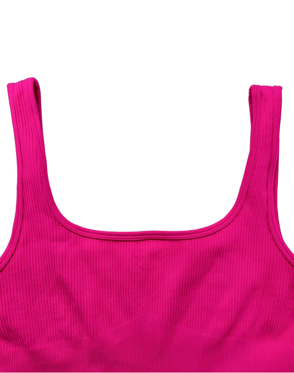Woman's Solid Tank Dress Square Neck Sleeveless